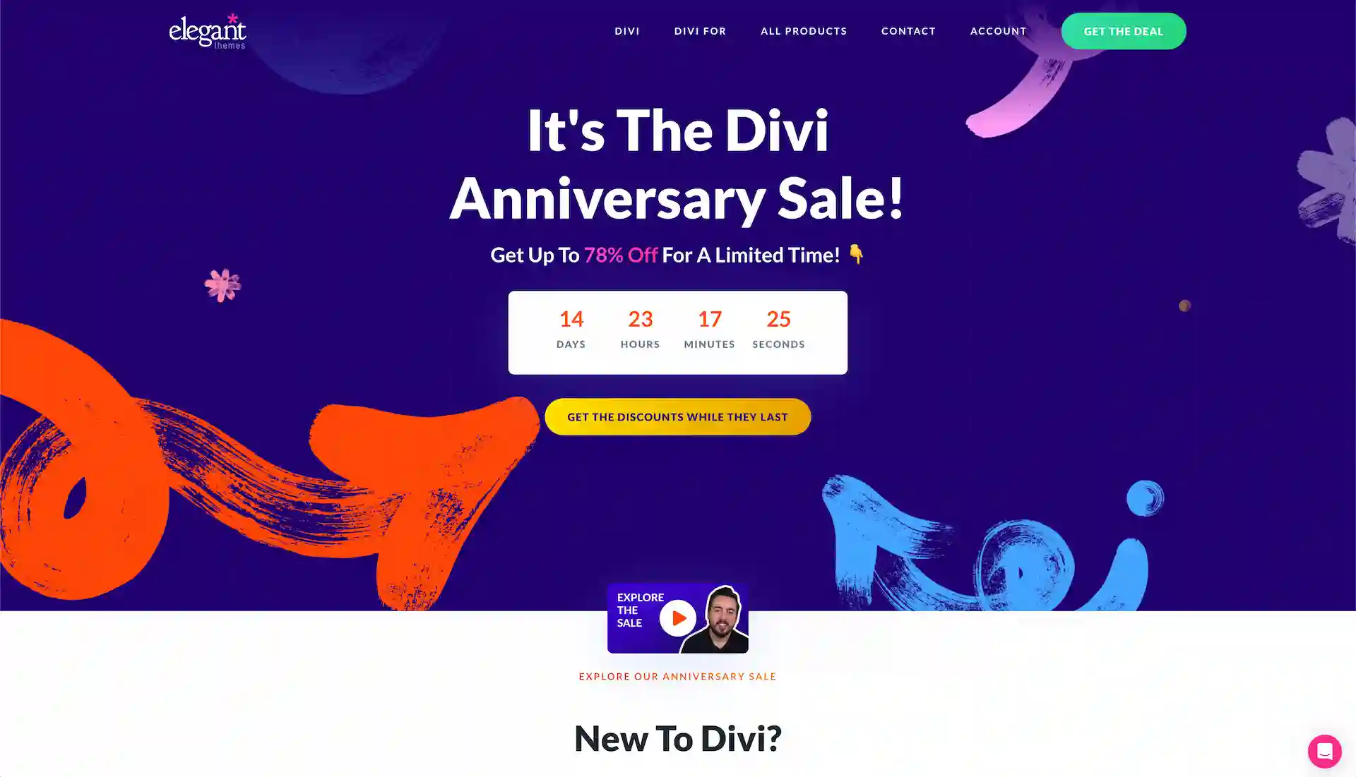divi-anniversary-sale-2025-Screenshot